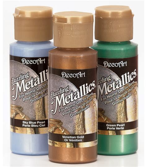 painting fabric metallic|metallic acrylic paint uk.